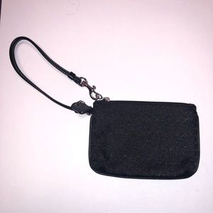 NWOT Coach Black Wristlet